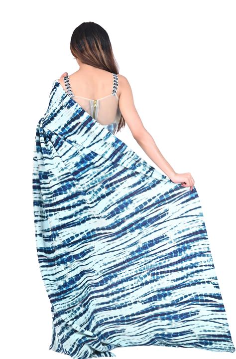 Designer Tie & Die Saree - Isha Borah's Choice – Aliyana Designer Wear