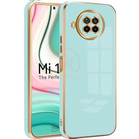 AELVOUX Back Case Cover for Mi 10i 5G Back Cover | Gold Electroplating ...