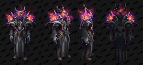 10.1 패치 내 용군단 2 시즌 흑마법사 티어 세트 색상 데이터마이닝 - 와우헤드 뉴스