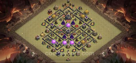 Best War Base TH9 with Link, Anti Everything - Town Hall Level 9 CWL ...
