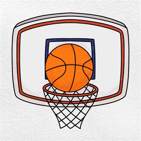 Basketball Simple Drawing 的图像结果