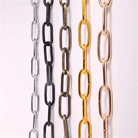 Pendant Light Fixture Chain Iron Chain for Chandeliers On High Ceiling ...