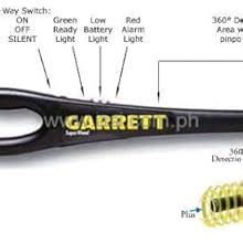 Garrett High Sensitivity Hand Held Metal Detector Tool for Security ...
