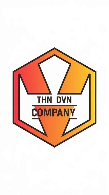 Trendy isolated v letter logo company sign hexagon shape icon vector ...