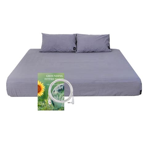 Buy Grounding Fitted Sheet Kit, Conductive Sheet with Silver Fiber ...