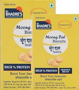 DR. BHADRE'S Handmade High Protein Almond Biscuits 400 Gm (56Gm Protein ...