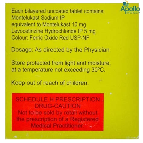 Rinosolvin 10/5 mg Tablet 10's Price, Uses, Side Effects, Composition ...