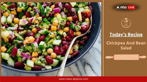 Easy Chickpea And Bean Salad Recipe