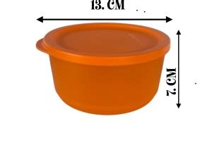 Flipkart.com | TUPPERWARE Round stacking 530 ml lunch box microware ...