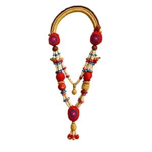 Artificial Pearl Garland 3 ft – Decorative Beaded String for Pooja ...