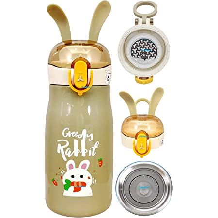 FunBlast Cartoon Design Hot and Cold Water Bottle for Kids - Double ...