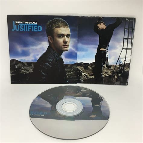 Justin Timberlake JUSTIFIED CD Album GOOD CONDITION Free Postage ...