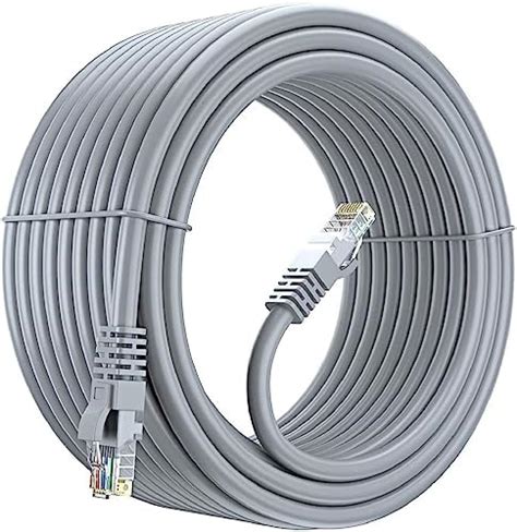 Sadow Cat6 High Speed Ethernet Cable, 15 Meter 550MHZ / 10Gigabit Speed ...