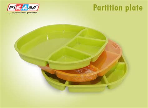 Plastic Plate - Food partition plate SKU No (2608) Manufacturer from ...