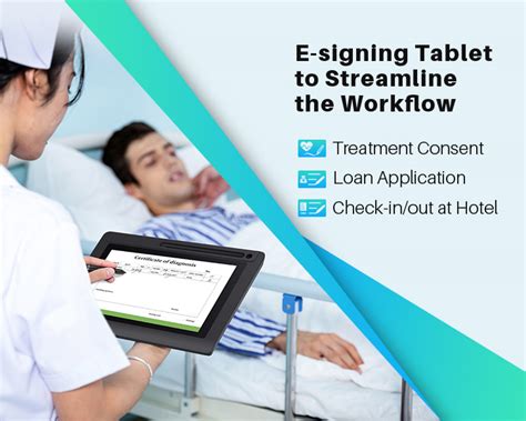 10.1 inch signature screen pad | government hotel hospital sign solution