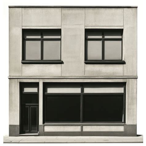 Front of a very old building Aesthetic Minimalist