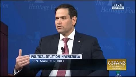 Rubio Stresses U.S. Plan to Coerce Venezuela Rather Than Govern It