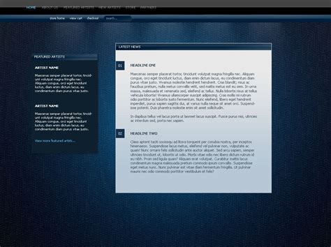 Dark Blue Web Design 的图像结果