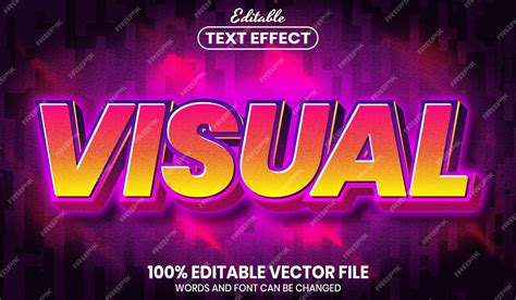 Image result for Visual Effects Text