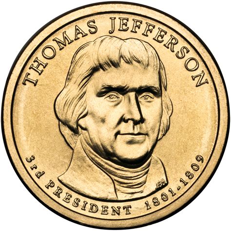 File:Thomas Jefferson Presidential $1 Coin obverse.png - Wikimedia Commons