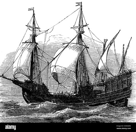 transport / transportation, navigation, sailing ships, caravel, caravel ...