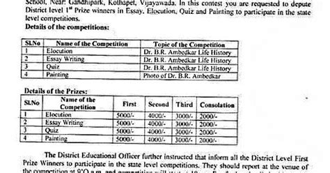 Rc.No.173-125th Birth Anniversary of Dr.B.R.Ambedkar–conduct of State ...