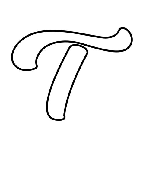Bubble Letter Lowercase T at Adolph Grier blog