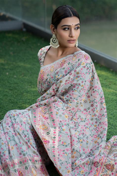 Pashmina Silk Sarees | Luxurious & Elegant Collection – Gajarai