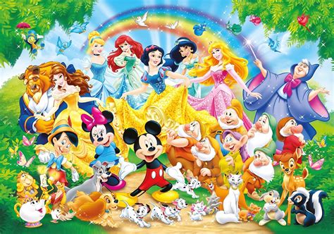 Disney Animated Dynasty Wall Mural | Giffywalls
