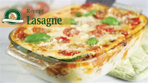 Lasagne recept ( lasagna maken ) met een bechamelsaus  
