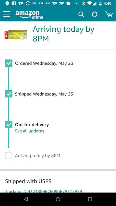 Image result for Amazon Order Tracking Map