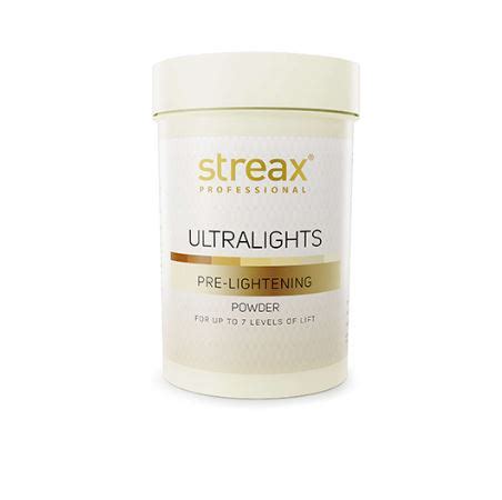 Streax proffessional ultralights pre- lightening powder for upto 7 lev