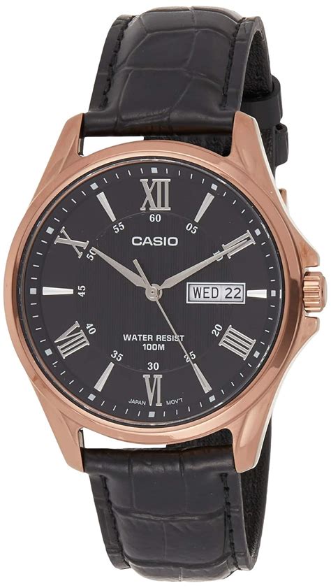 Buy Casio Enticer Men Analog Black Dial Men's Watch - MTP-1384L-1A2VDF ...