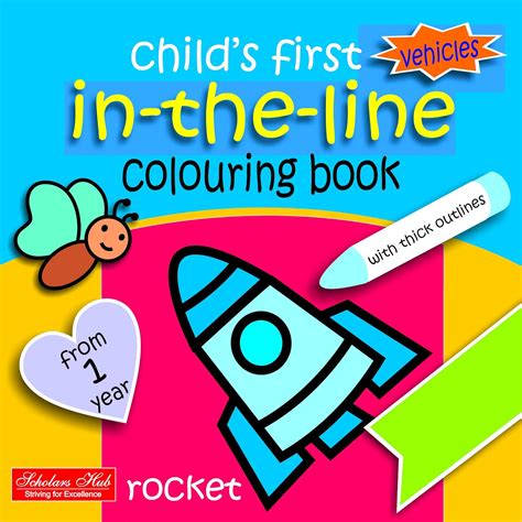 Buy In the Line Colouring Book-Transport Book Online at Low Prices in ...