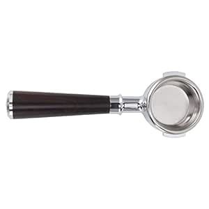 Coffee Portafilter, Easy Cleaning Stainless Filter Basket Bottomless ...