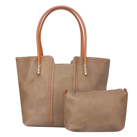 Buy Fiona Trends Women's Khaki PU Zipper Shoulder Bag (Y-001_Khaki) at ...
