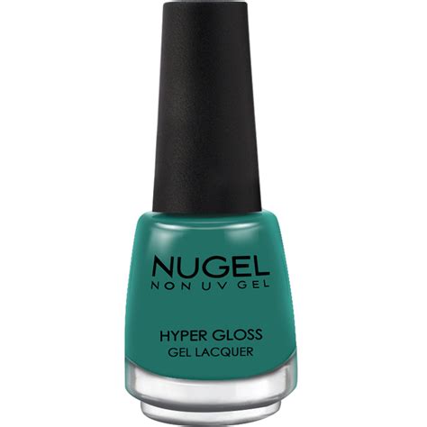 NUGEL | Water Blue - 165 | Hyper Gloss | NON UV GEL | Nail Polish | 13ML