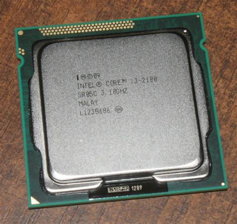 Intel Core i3-2100: характеристики, описание