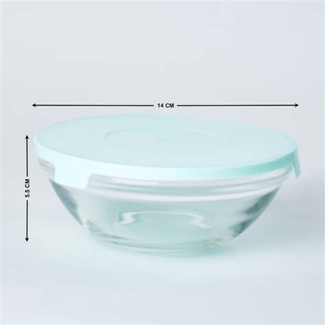 Buy Tuscany Valdez Set of 5 Glass Storage Bowls with Lids from Home ...