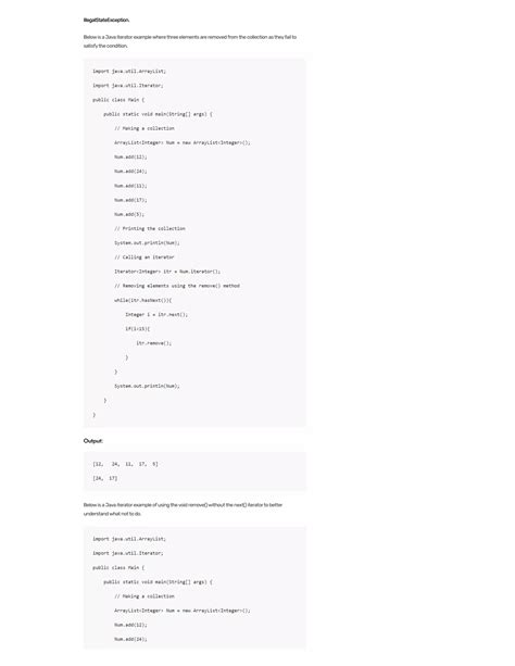 Image result for Iterator Java