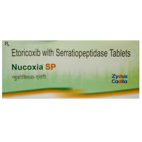 Nucoxia SP Tablet 10's Price, Uses, Side Effects, Composition - Apollo ...