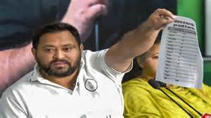 ‘Why No Gender-Wise Poll Data?’ Tejashwi Yadav Questions EC, Alleges ...