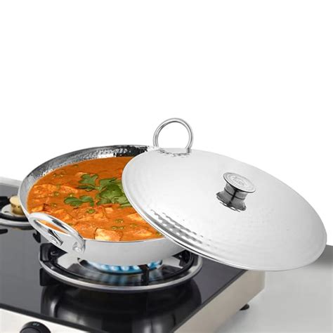 Shri & Sam Stainless Steel 3.4 Litre Triply Deep Pro Light Weight ...