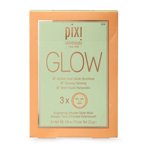 GLOW Glycolic Boost Face Sheet Masks – Pixi Beauty UK