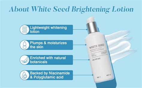 The Face Shop White Seed Brightening Face Lotion with Niacinamide ...