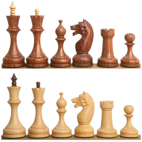 4.5" Soviet Russian 1960's Chess Set - Chess Pieces Only-Double Weight