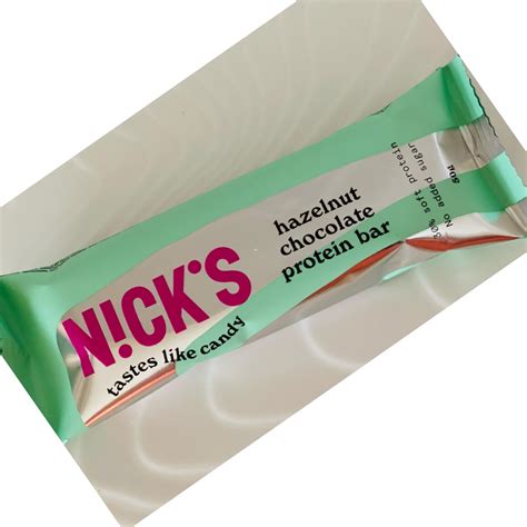 Nicks Protein Bar, Hazelnut chocolate 50g – ToLowCarbs Norge
