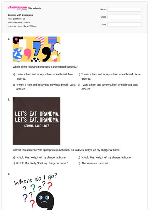 50+ Quotations worksheets for Class 8 on Wayground | Free & Printable