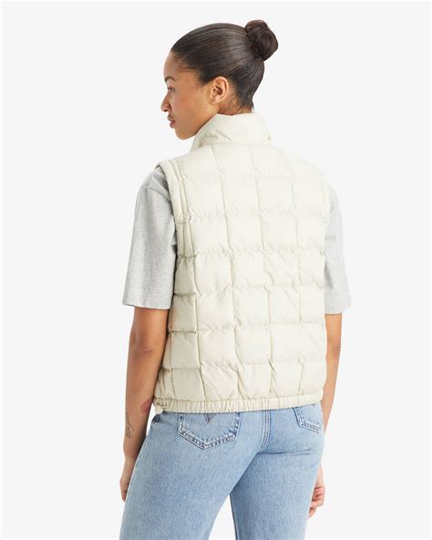 Briar Puffer Vest - Beige | Levi's® PL