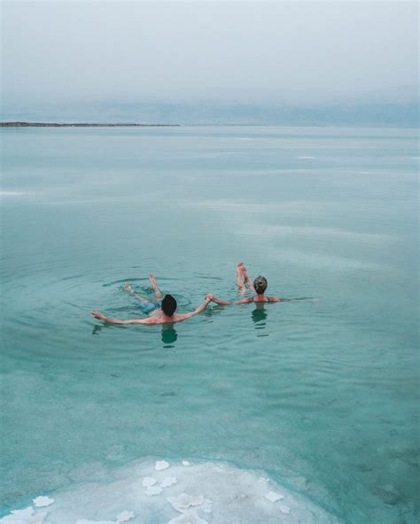 Floating in the Dead Sea, Israel - Find Us Lost